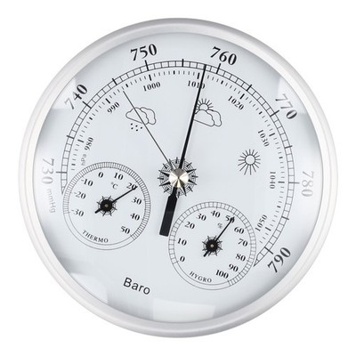 Multifunktion 130 mm Thermometer Hygrometer Barometer für Heimumgebung