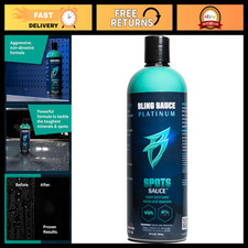 Heavy-Duty Hard Water Spot Remover for Cars, Trucks SUVs - 24oz Bling Sauce
