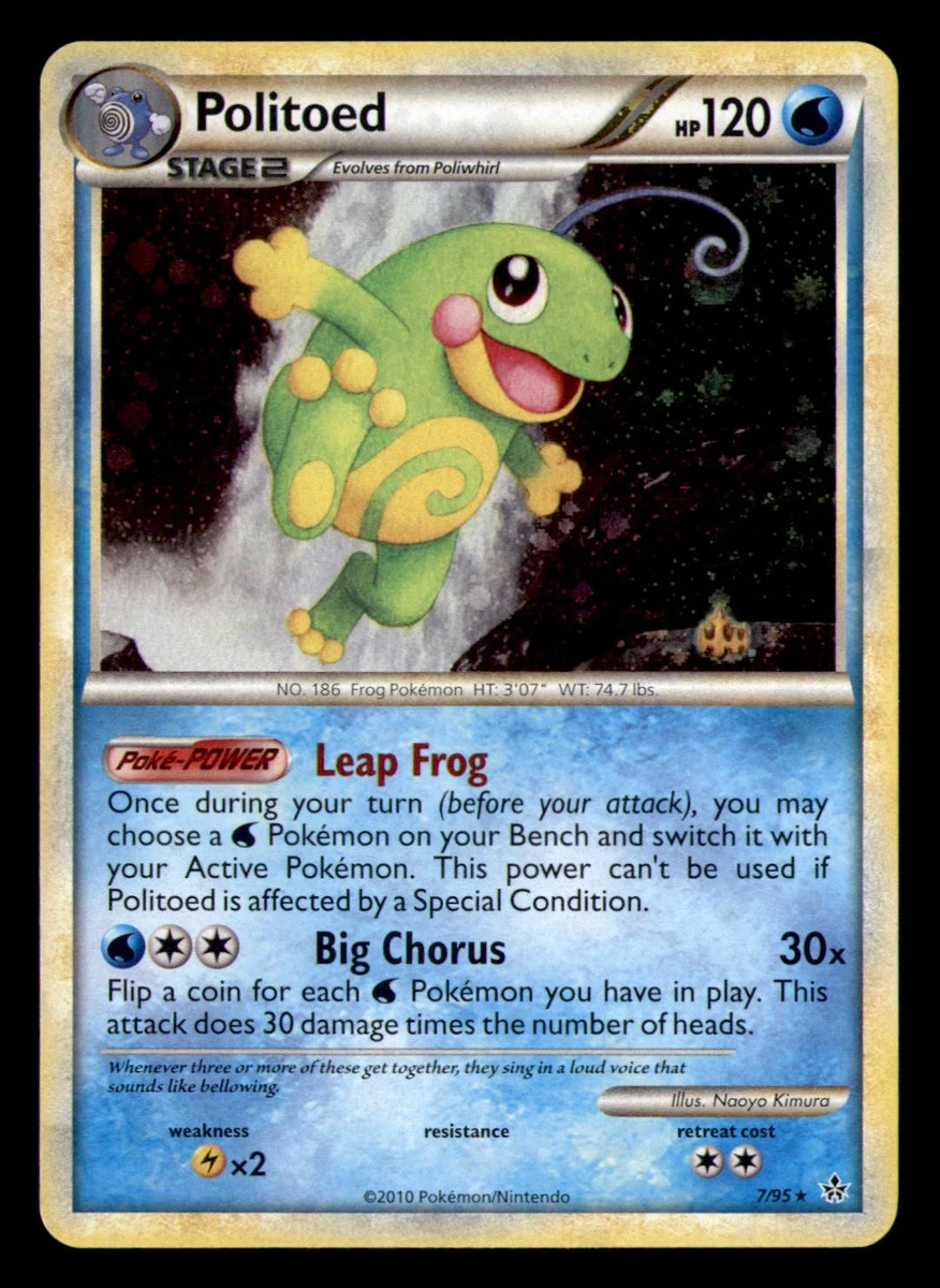 Politoed Pokémon TCG Cards for sale | eBay