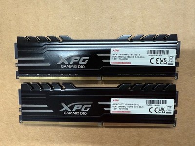 XPG GAMMIX D10 32GB (2x16GB) DDR4 RAM 3200MHz  (AX4U3200716G16A-BB10)