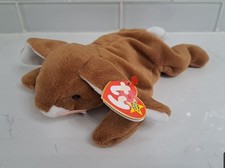Ty Beanie Babies EARS the Rabbit RARE Dual ×2 Tush Tag Error! New NWT Tough Find