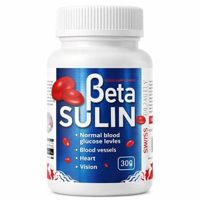 BUNDLE 3x30pcs.!!! Beta Sulin (BetaSulin), Blood Sugar & Metabolism Support