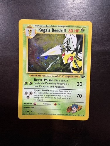 Koga's Beedrill — Gym Challenge