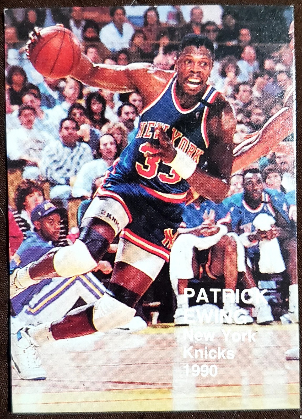 1990 N.B.A. Superstars (Green Back) (unlicensed) #NNO Patrick Ewing