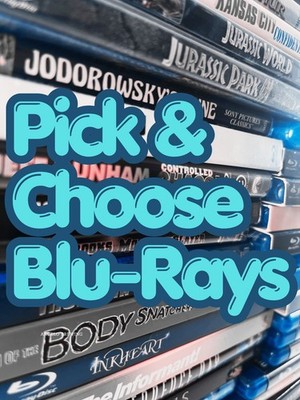 Blu-Ray Lot Pick & Choose With Bulk Discount All W Pics Refreshed July 6