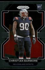 2021 Panini Prizm #388 Christian Barmore New England Patriots Rookie