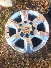 (1) CHEVROLET SILVERADO GMC SIERRA POLISHED TRUCK ALLOY WHEEL 20x8.5  RIM