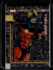 2026 Topps Chrome Marvel Comics #135 Mar-Vell Spider-Web Refractor /399