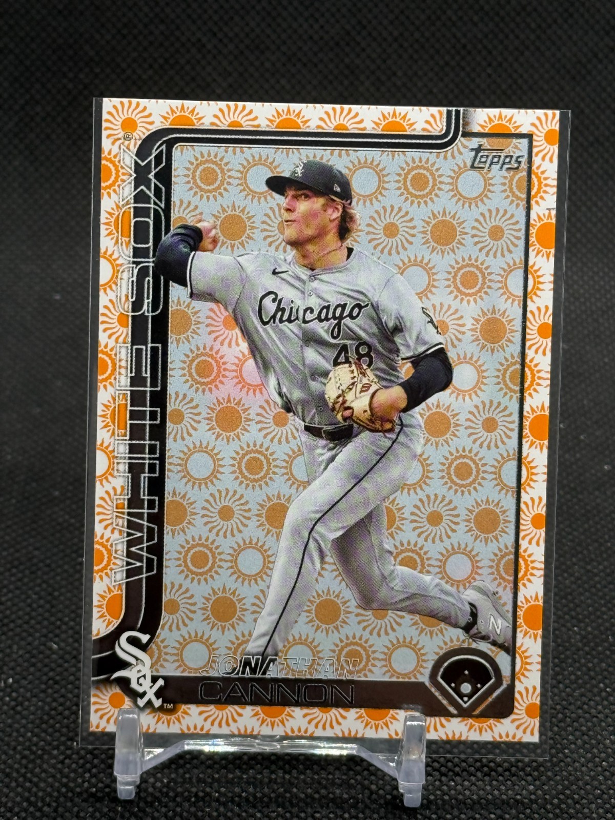 2025 Topps Series 2 HOLIDAY SUN Jonathan Cannon #660 - Chicago White Sox