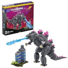 MEGA Godzilla x Kong The New Empire Building Set Action Figure Godzilla with ...