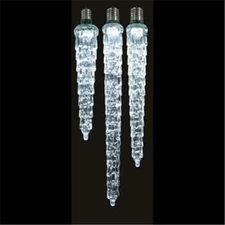 Vickerman XICE745 5 in. LED Cool Wht Falling Icicle Bulb E12