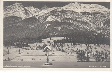 Feldkreuz am Kramer (bei Oberstdorf?) ngl C7639