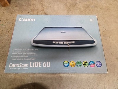 Canon CanoScan LIDE 60 USB Scanner NEW in Original box - free ship