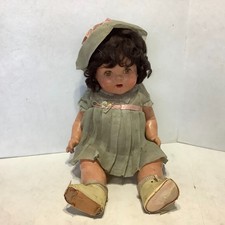 Antique Composition Sleepy Eyes 19" Tall