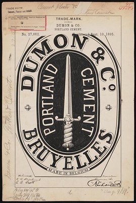 Photo:Dumon & Co. for Dagger logo brand Portland Cement