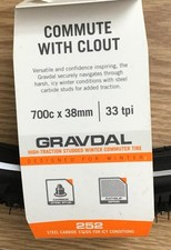 45NRTH  Gravdal Studded Wire Bead Tire 700x38mm