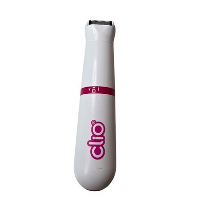 Clio Palmperfect Electric Bikini Trimmer White Pink Model 3881-i Groomer G1