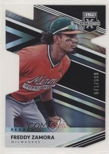2020 Panini Elite Extra Edition 203rd Decade Die-Cut /203 Freddy Zamora #53 5m1