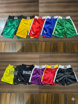Everlast Boxing Trunk Satin Short Size Multiple Colors All Sizes Available