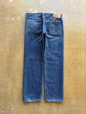 VTG 2000 Levis 501 Straight Leg Denim Jeans 38Wx30L USA Made Blue Original Fit