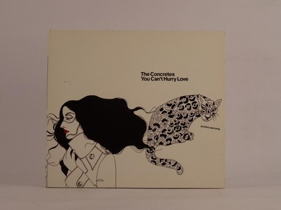 THE CONCRETES YOU CAN'T HURRY LOVE (E97) 3 Track Promo CD Single including Card 