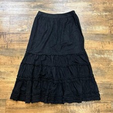 Pink House Suederuffle Long Skirt