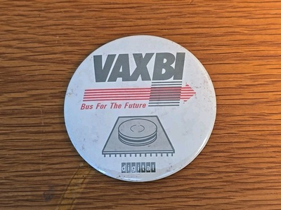 #ad #ad Vintage VAX Computers Digital Technology Advertising Pinback Button Pin $14.96