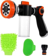 Dog Wash Hose 8 Patterns High Pressure Garden Hose Soap Sprayer with Soap