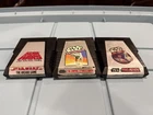 Lot of 3 Atari 2600  - Star Wars The Arcade Game, Empire, Jedi Arena, Carts Only