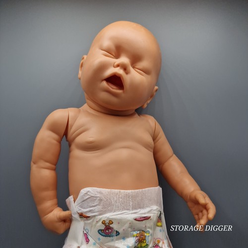 VTG Berjusa Spain Newborn Infant Baby Doll Soft Body Lifelike Realistic 19" Tall - Picture 4 of 12