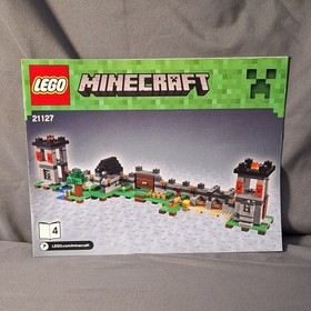 LEGO Minecraft 21127 "The Fortress" 95% Complete w/ Manuals