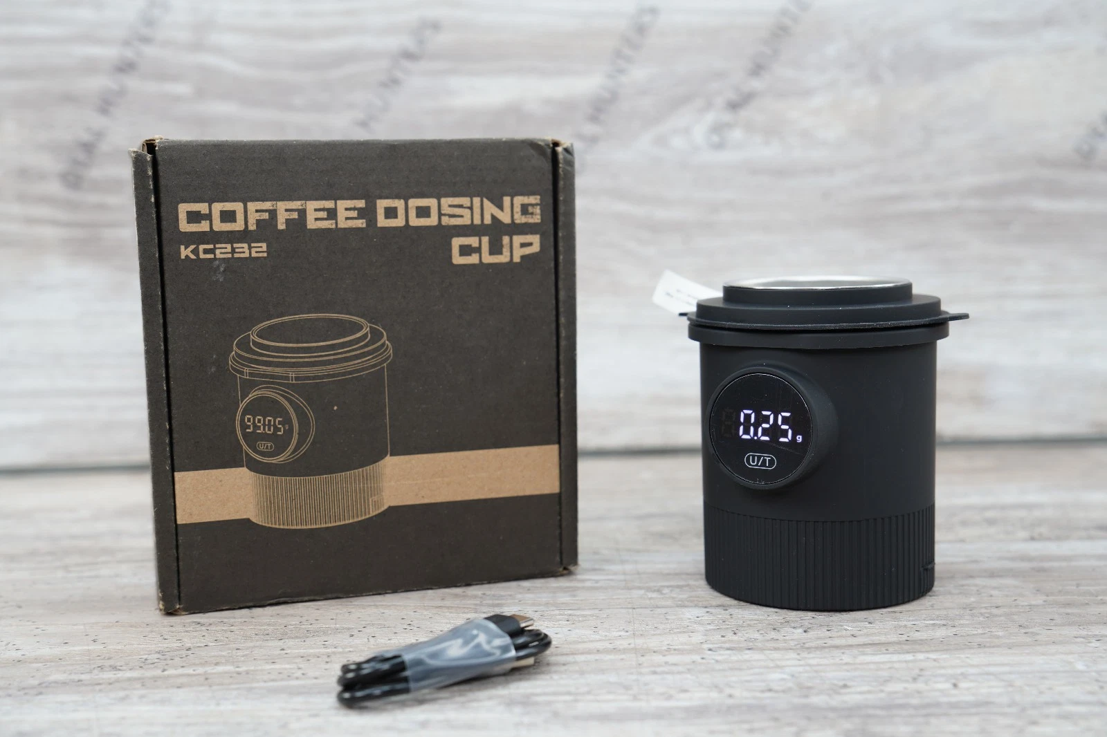 Digital Coffee Scale 500g LCD Electronic Weighing Scale with Dosing Cup KC232
Opens in a new window 