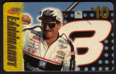 10 $ Dale Earnhardt (Karte #4 Von 10) Vermögenswerte Rennsport 1996 Telefonkarte
