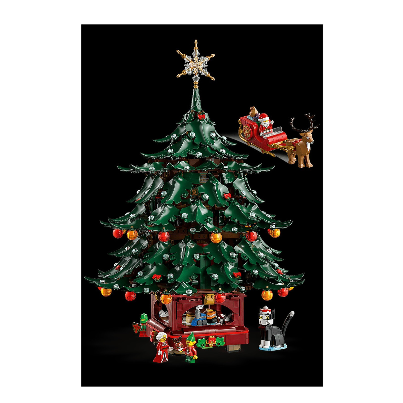 ALT MOC Family Christmas Tree Complete Set 41843 3171pcs | No Box