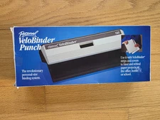 Vintage Personal VeloBinder Punch #9101