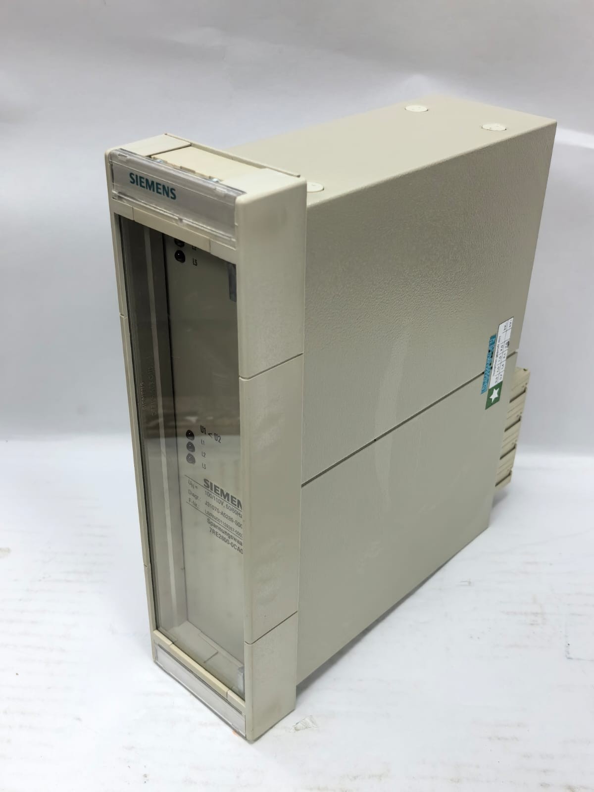 Siemens 7RE2800-0CA00 SIEMENS 7RE2800-0CA00 SIPROTEC VOLTAGE BALANCE RELAY 10