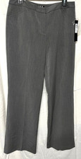 Lot 4557- Women's NICOLE MILLER- Gray Dress Pants- Size 8