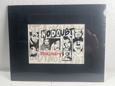 No Doubt Rock Steady Promo Postcard Matted Art Sealed Gwen Stefani 2001
