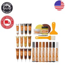 Ultimate 28-Piece Wood Repair Kit - Touch Up Markers Fillers for All Damages