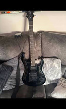 Harley Benton HB Electric Guitar Solid Body Black 6-String Right-Handed