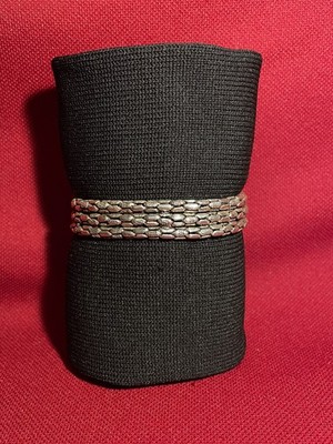 Indian Silver 800 Multi Strand Chain Bracelet Ethnic Tribal Boho Hallmarked
