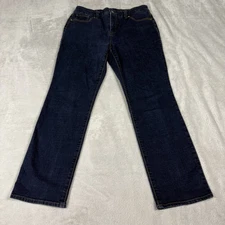 Chinco So Slimming Girlfriend Slim Leg Jeans Womens Size 8S (32x27.5) Denim Blue