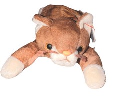 TY Beanie Baby - 1997 POUNCE the Cat Retired MWMT New