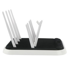 Baby Bottles Drying Rack Folding Drainer Accessories Dryer Holder Black