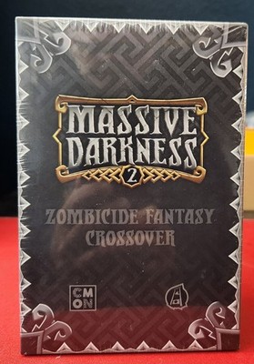 Massive Darkness 2 Zombicide Fantasy Crossover Expansion Pack KS NEW in Shrink