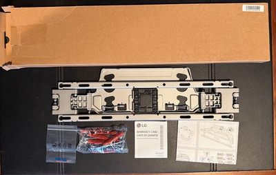 LG MEC63567343 G3, G4, G5 55, 65, 77 and 83'' Low Profile TV Mount