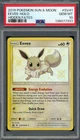 PSA 10 Eevee (Error - Border Bleed) Hidden Fates SV41/SV94 Holo Pokemon Card B13