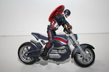 Marvel Legends Captain America Civil War 3.75  Figure w Motorcycle  No Box