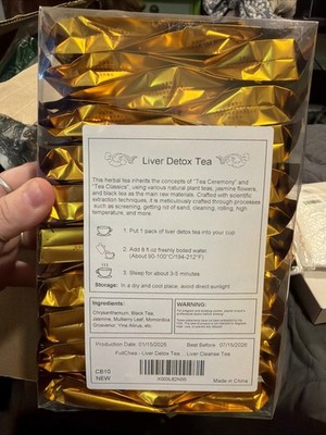 liver detox herbal tea