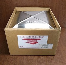 GELCO 13051 8" x 8" STAINLESS STEEL SINGLE FLUE CHIMNEY CAP 3/4" MESH NIB USA
